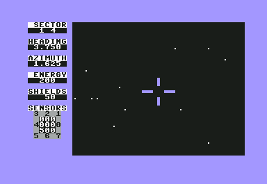Shootout At The OK Galaxy screenshot 4 for Commodore 64